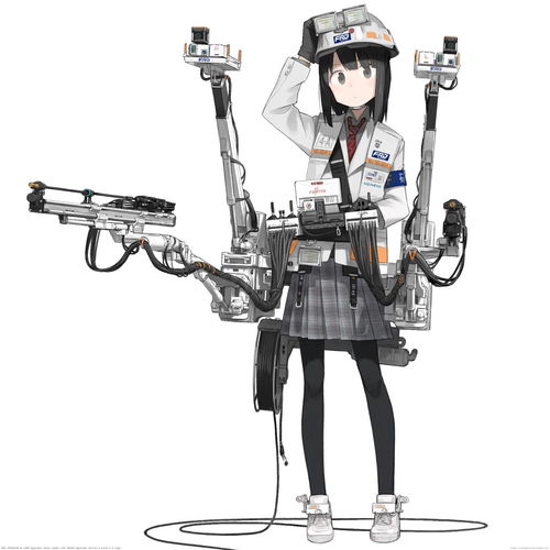 畫師推薦系列 機(jī)械x萌妹 真香